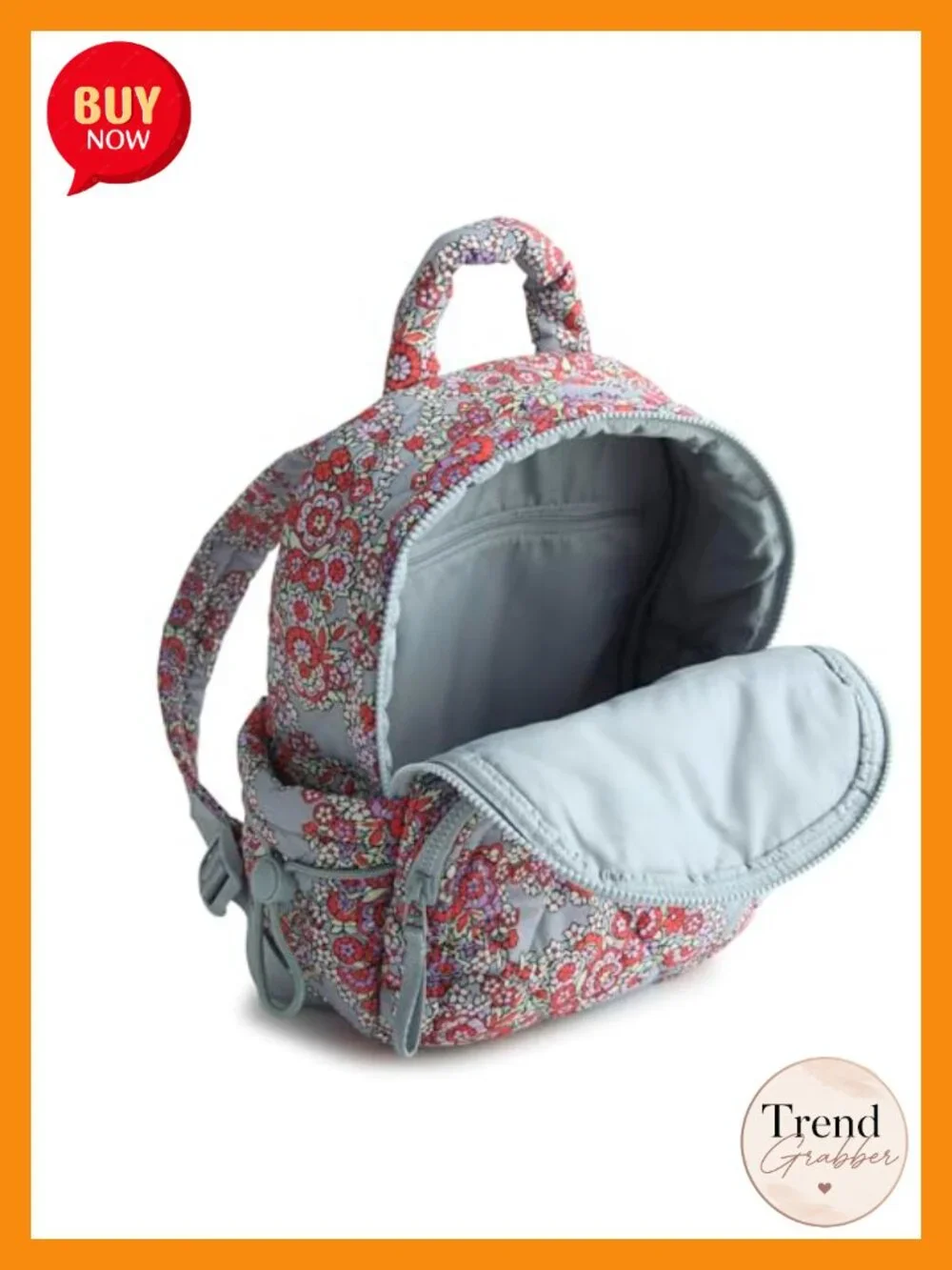 Vera Bradley Featherweight Small Banbury Backpack - Recycled Nylon, Quilted,
